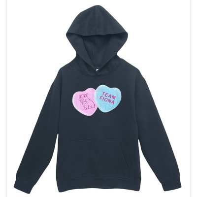 Team Fiona Candy Hearts Urban Pullover Hoodie