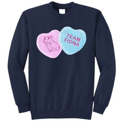 Team Fiona Candy Hearts Tall Sweatshirt