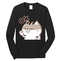 The Fat Cat, Ami Fat Cat OKOK, Funny Cat Long Sleeve Shirt