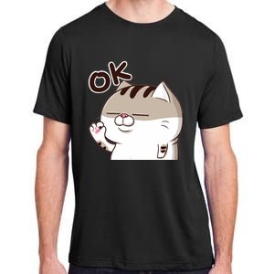 The Fat Cat, Ami Fat Cat OKOK, Funny Cat Adult ChromaSoft Performance T-Shirt