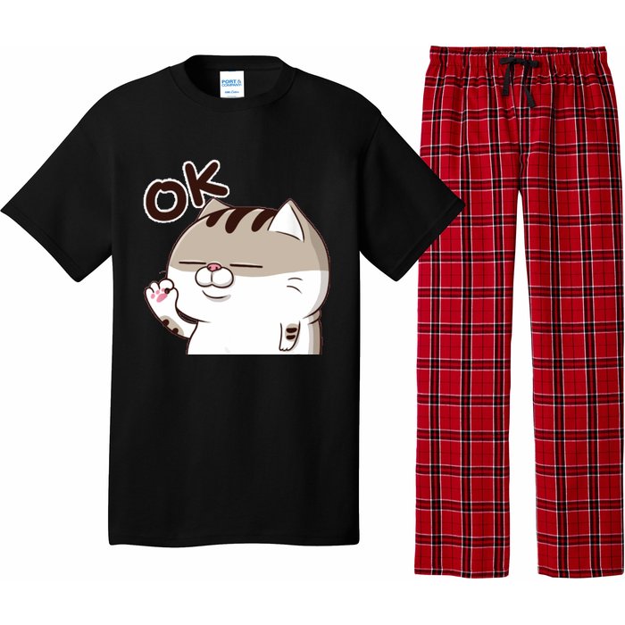 The Fat Cat, Ami Fat Cat OKOK, Funny Cat Pajama Set