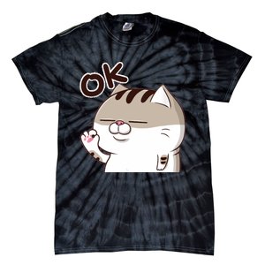 The Fat Cat, Ami Fat Cat OKOK, Funny Cat Tie-Dye T-Shirt