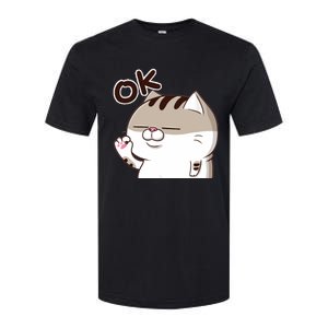 The Fat Cat, Ami Fat Cat OKOK, Funny Cat Softstyle CVC T-Shirt