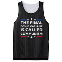 The Final Covid Variant Is Called Communism Funny Political Mesh Reversible Basketball Jersey Tank