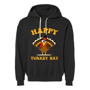 Thanksgiving Feast Celebration Garment-Dyed Fleece Hoodie