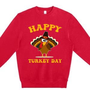 Thanksgiving Feast Celebration Premium Crewneck Sweatshirt