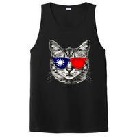 Taiwanese Flag Cat Owner Souvenirs PosiCharge Competitor Tank