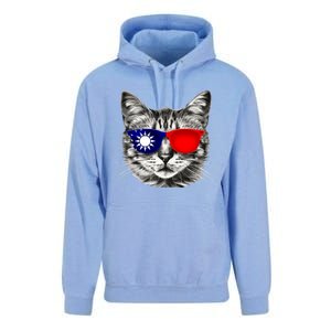 Taiwanese Flag Cat Owner Souvenirs Unisex Surf Hoodie