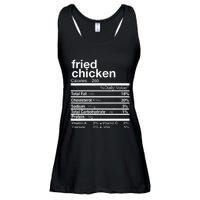 Thanksgiving Fried Chicken Nutrition Matching Family Ladies Essential Flowy Tank