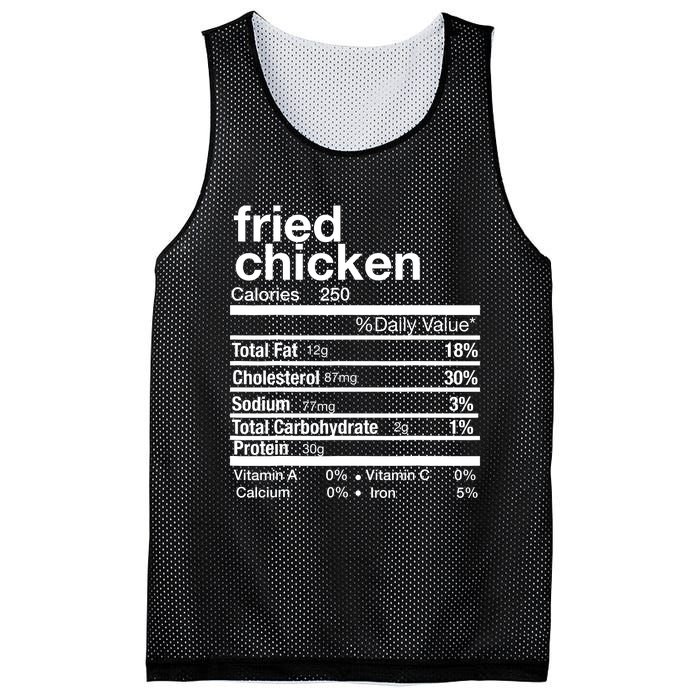 Thanksgiving Fried Chicken Nutrition Matching Family Mesh Reversible Basketball Jersey Tank