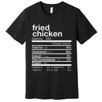 Thanksgiving Fried Chicken Nutrition Matching Family Premium T-Shirt