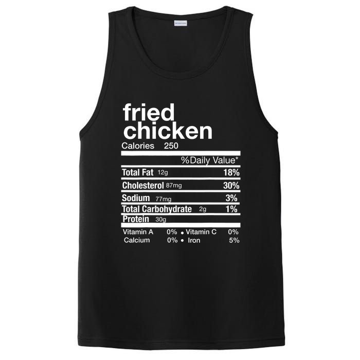 Thanksgiving Fried Chicken Nutrition Matching Family PosiCharge Competitor Tank