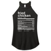 Thanksgiving Fried Chicken Nutrition Matching Family Women's Perfect Tri Rocker Tank