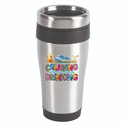TodayS Forecast Cruising With A Chance Of Drinking Cruise 16oz Travel Tumbler