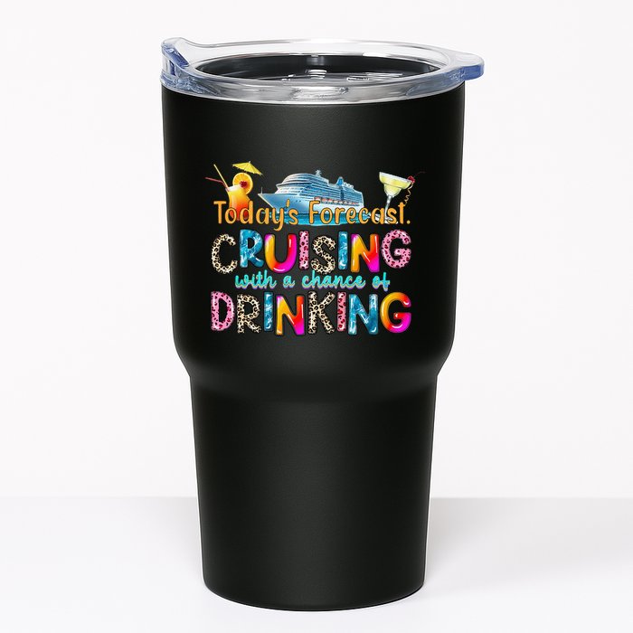 TodayS Forecast Cruising With A Chance Of Drinking Cruise Tumbler
