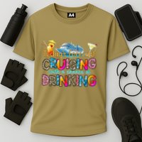 TodayS Forecast Cruising With A Chance Of Drinking Cruise Performance Shirt