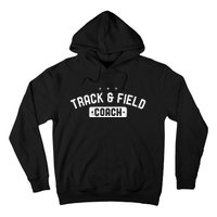 Track Field Coach Vintage Track Field Hoodie