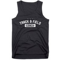 Track Field Coach Vintage Track Field Tank Top