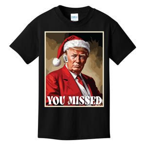 Trump Funny Christmas Kids T-Shirt