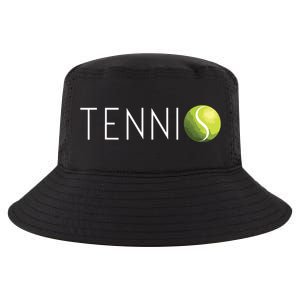 Tennis For Cool Text Tennis Ball Cool Comfort Performance Bucket Hat