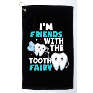 Tooth Fairy Dental Assistant Hygienist Pediatric Dentist Meaningful Gift Platinum Collection Golf Towel