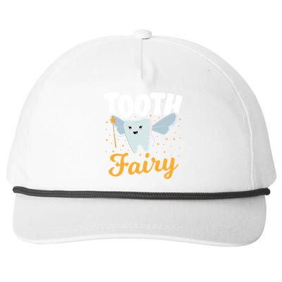 Tooth Fairy Dentist Dental Tooth Fairy Gift Snapback Five-Panel Rope Hat