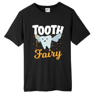 Tooth Fairy Dentist Dental Tooth Fairy Gift Tall Fusion ChromaSoft Performance T-Shirt