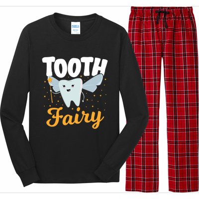 Tooth Fairy Dentist Dental Tooth Fairy Gift Long Sleeve Pajama Set