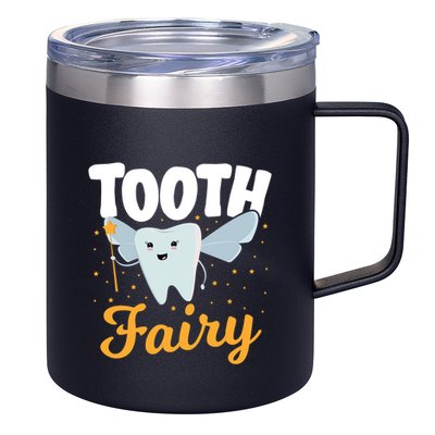 Tooth Fairy Dentist Dental Tooth Fairy Gift 12oz Stainless Steel Coffee Mug