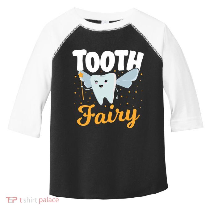 Tooth Fairy Dentist Dental Tooth Fairy Gift Toddler Fine Jersey T-Shirt