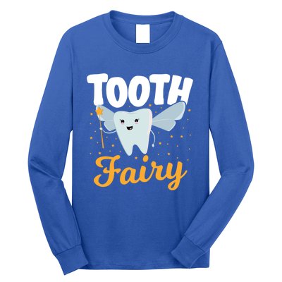 Tooth Fairy Dentist Dental Tooth Fairy Gift Long Sleeve Shirt