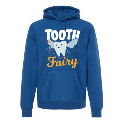 Tooth Fairy Dentist Dental Tooth Fairy Gift Premium Hoodie