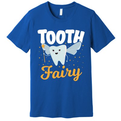 Tooth Fairy Dentist Dental Tooth Fairy Gift Premium T-Shirt