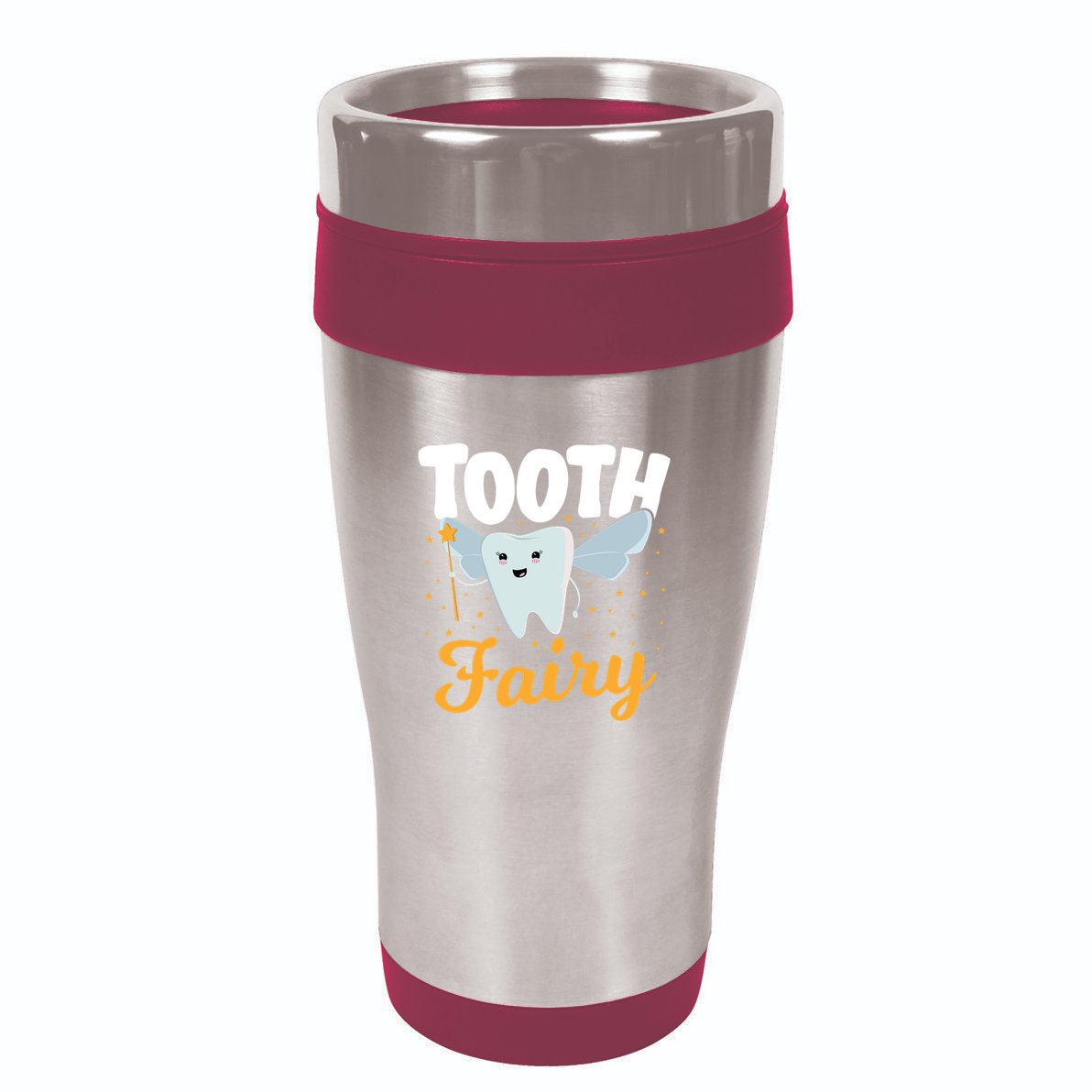 Tooth Fairy Dentist Dental Tooth Fairy Gift 16oz Travel Tumbler