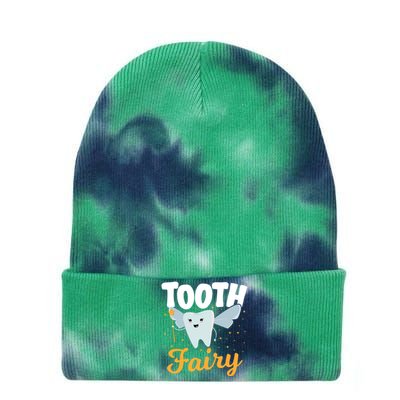 Tooth Fairy Dentist Dental Tooth Fairy Gift Tie Dye 12in Knit Beanie