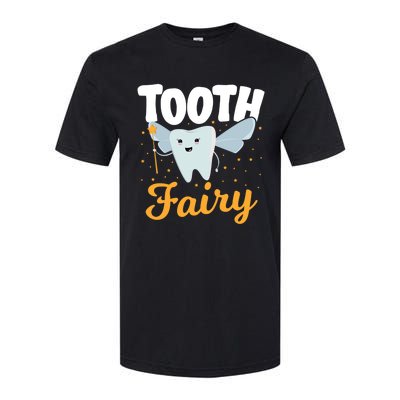 Tooth Fairy Dentist Dental Tooth Fairy Gift Softstyle CVC T-Shirt