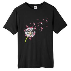 Tropical Floral Dandelion Exotic Bird Animal Flamingo Tall Fusion ChromaSoft Performance T-Shirt