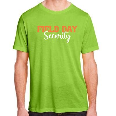 Teacher Field Day Security Meaningful Gift Adult ChromaSoft Performance T-Shirt