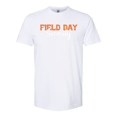 Teacher Field Day Security Meaningful Gift Softstyle® CVC T-Shirt