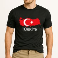 Turkey Flag Design Turkish Flag Turkey Map Harita TüRkiye Cooling Performance Crew T-Shirt