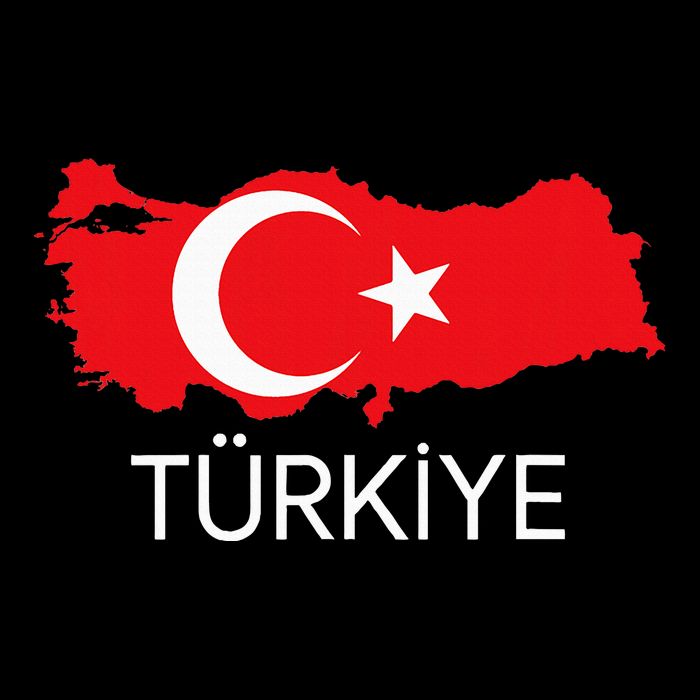 Turkey Flag Design Turkish Flag Turkey Map Harita TüRkiye Cooling Performance Crew T-Shirt