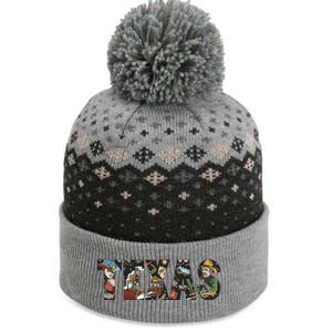 Texas Floral Design The Baniff Cuffed Pom Beanie