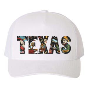 Texas Floral Design Yupoong Adult 5-Panel Trucker Hat