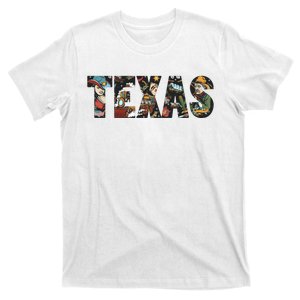 Texas Floral Design T-Shirt