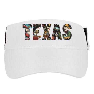 Texas Floral Design Adult Drive Performance Visor