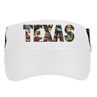 Texas Floral Design Adult Drive Performance Visor