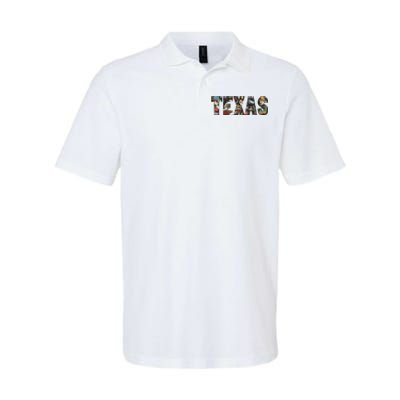 Texas Floral Design Softstyle Adult Sport Polo