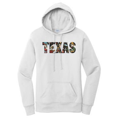 Texas Floral Design Women's Pullover Hoodie