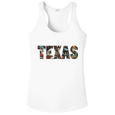 Texas Floral Design Ladies PosiCharge Competitor Racerback Tank