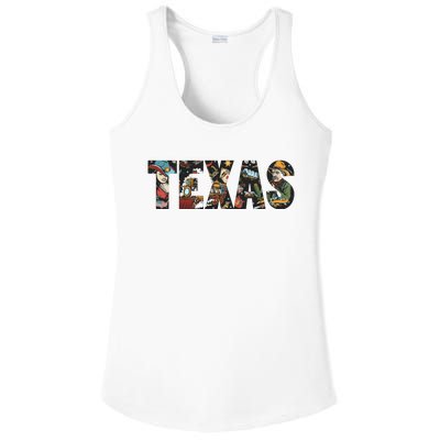 Texas Floral Design Ladies PosiCharge Competitor Racerback Tank